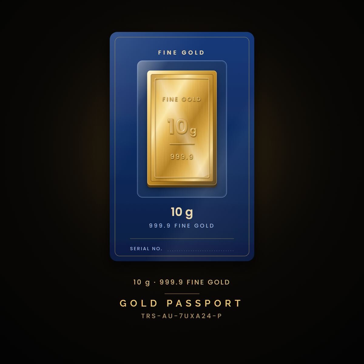 Gold Passport 10 g 7UXA24 from the Gold Passport collection